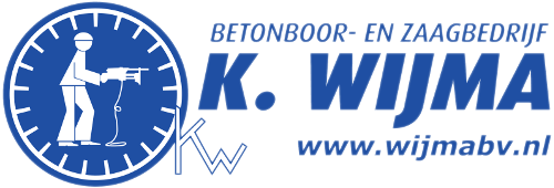 Logo Betonboor- en Zaagbedrijf K. Wijma BV Drachten